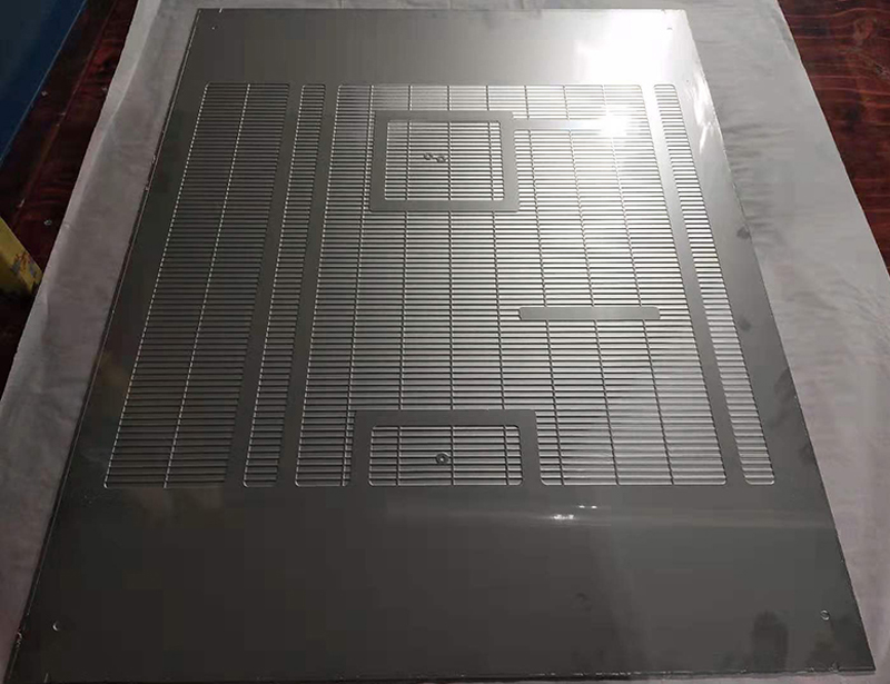 Hydrogen energy channel plate etching machine